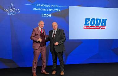 The award was received by the president of EODH, Mr. Andreas Mitsis